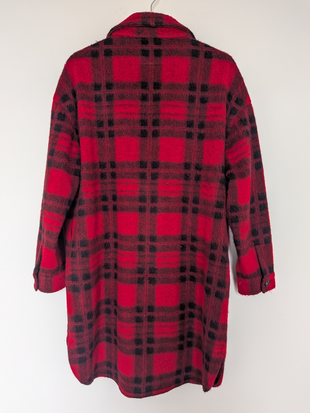 Outdoor Edition Parkhurst Red Black Plaid Shacket Shirt Jacket - Women's Size M - Picture 2 of 3
